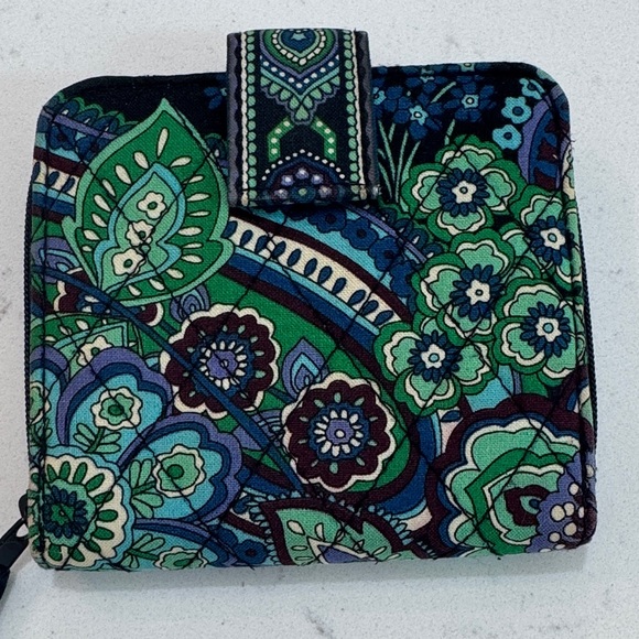 Vera Bradley Navy Blue Wallet - Picture 8 of 8